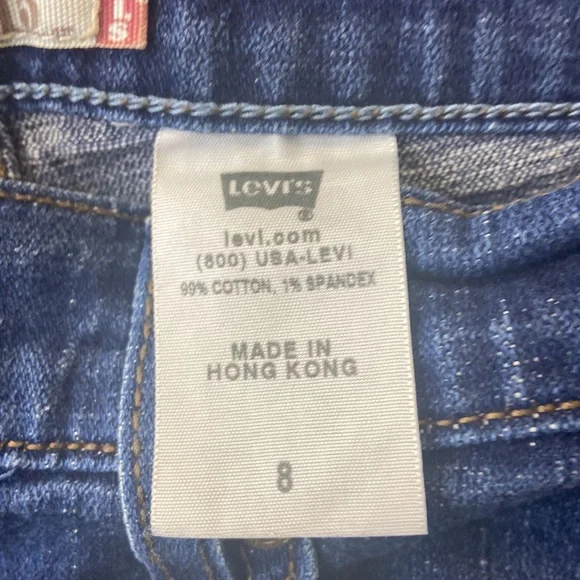 Levi’s 515 jean capri cuffed 5 pockets Size 8 - Picture 4 of 15